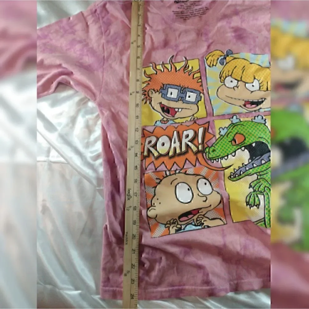 Nickelodeon Rugrats Pink Graphic Long Sleeve Sweatshirt size M - Picture 6 of 6